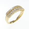 K18YG ダイヤモンド リング 0.50CT
