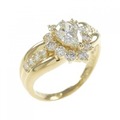 K18YG ダイヤモンド リング 0.527CT
