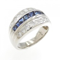 PT サファイヤ リング 0.63CT