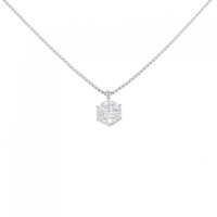【新品】PT ダイヤモンド ネックレス 0.767CT D SI1 VG