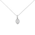 PT ダイヤモンド ネックレス 0.25CT