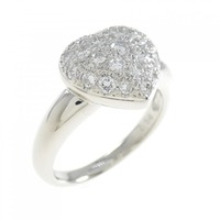 PT ハート パヴェ ダイヤモンド リング 0.59CT