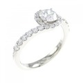 【リメイク】PT ダイヤモンド リング 0.514CT F SI2 EXT