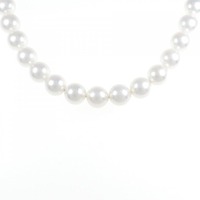 【新品】シルバークラスプ アコヤパール ネックレス 8.5-9mm
