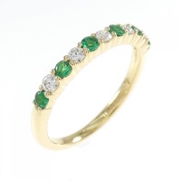 ミキモト エメラルド リング 0.22CT