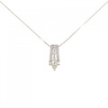 K18PG ダイヤモンド ネックレス 0.709CT