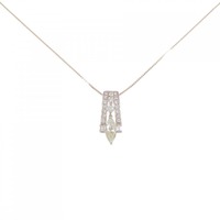 K18PG ダイヤモンド ネックレス 0.709CT
