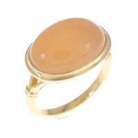 K18YG ムーンストーン リング