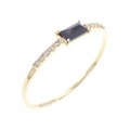 K18YG ダイヤモンド リング 0.15CT