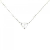 【リメイク】PT ダイヤモンド ネックレス 0.511CT D SI1 ハートシェイプ