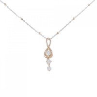 トリロジー ダイヤモンド ネックレス 0.30CT