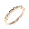 K18PG ダイヤモンド リング 0.11CT