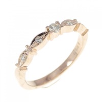 K18PG ダイヤモンド リング 0.11CT