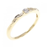 K18YG ダイヤモンド リング 0.06CT