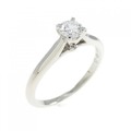 カルティエ 1895 ソリテール リング 0.25CT E VVS1 3EXT