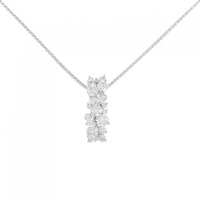 ロイヤル アッシャー ダイヤモンド ネックレス 1.30CT
