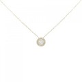 K18YG ダイヤモンド ネックレス 0.21CT