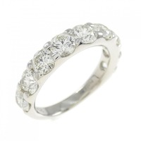 PT ハーフエタニティ ダイヤモンド リング 2.015CT