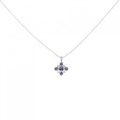 K18WG ダイヤモンド ネックレス 0.48CT