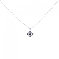 K18WG ダイヤモンド ネックレス 0.48CT