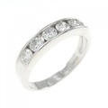 K18WG ダイヤモンド リング 0.77CT