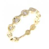 K18YG ダイヤモンド リング 0.24CT