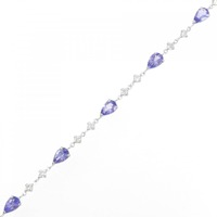 PT タンザナイト ブレスレット 3.11CT