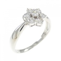 PT フラワー ダイヤモンド リング 0.51CT