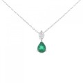 PT エメラルド ネックレス 0.82CT