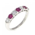 PT ルビー リング 0.35CT