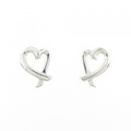 ティファニー ラビングハート ミニ ピアス