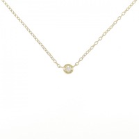 K18YG ダイヤモンド ネックレス 0.03CT