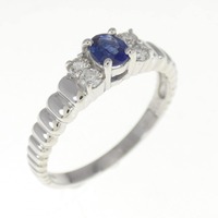 PT サファイヤ リング 0.33CT