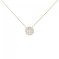 K18YG ダイヤモンド ネックレス 0.20CT