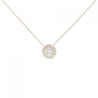 K18YG ダイヤモンド ネックレス 0.20CT
