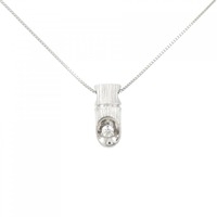 PT バンブー ダイヤモンド ネックレス 0.09CT