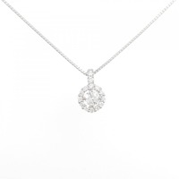 【新品】PT ダイヤモンド ネックレス 0.207CT D SI1 Good