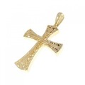 K18YG クロス ペンダント