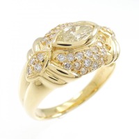 K18YG ダイヤモンド リング 0.433CT