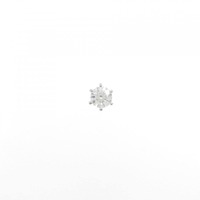 PT ソリティア ダイヤモンド ピアス 片耳