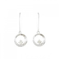 PT ダイヤモンド ピアス 0.14CT