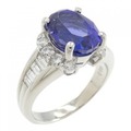 PT タンザナイト リング 3.79CT
