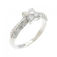 PT フラワー ダイヤモンド リング 0.40CT