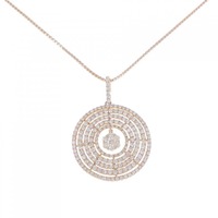 K18PG ダイヤモンド ネックレス 2.70CT