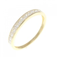 K18YG ダイヤモンド リング 0.50CT