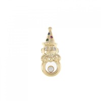 ショパール カラーストーン ブローチ