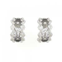 K18WG/K18BG ダイヤモンド ピアス 0.60CT