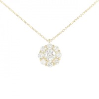 K18YG ダイヤモンド ネックレス 0.307CT H VS1 EXT H&C