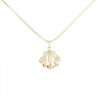 K18YG シェル ネックレス
