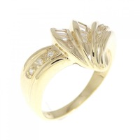 K18YG ダイヤモンド リング 0.29CT